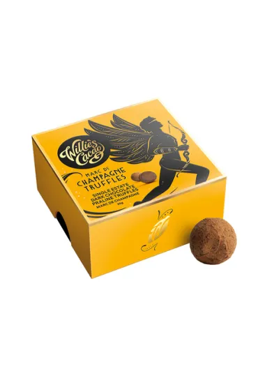 Willies Cacao Czekoladki  Praline Truffles Marc de Champagne 35 g