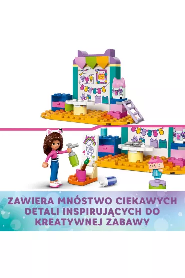 LEGO Koci domek Gabi Prace rczne z Tekturztkiem 10795