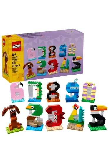 LEGO Iconic Urodzinowe cyferki 40807
