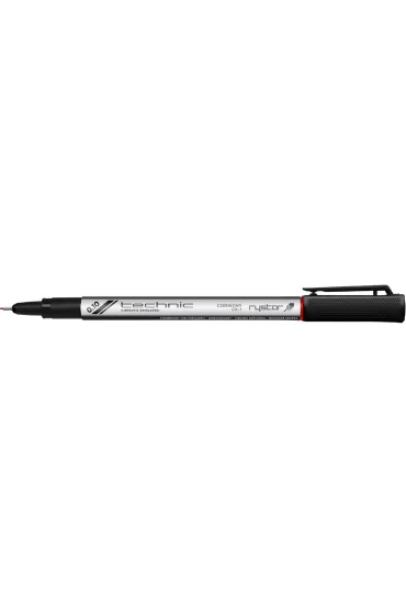 Rystor, Cienkopis kre�larski Technic 0,1mm - czerwony
