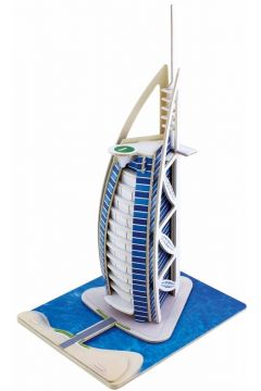 Drewniane Puzzle 3D Model Hotel Burjal-Arab Robotime