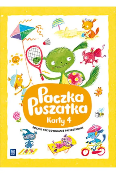 Paczka Puszatka. Karty pracy. Roczne przygotowanie przedszkolne. Cz�� 4 Wychowanie przedszkolne - Anna Borchard, Joanna Dziejowska