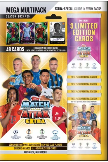 Match Attax Extra 2024/25 Mega Multipack Topps
