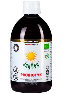 Joy Day Suplement diety probiotyk bezglutenowy 500 ml Bio