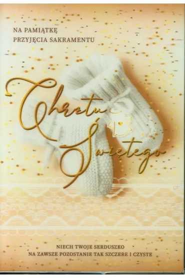 Kukartka Album 3D Chrzest �w. be�
