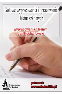 eBook Jan Kochanowski - Treny. Wypracowania z lektury mobi epub