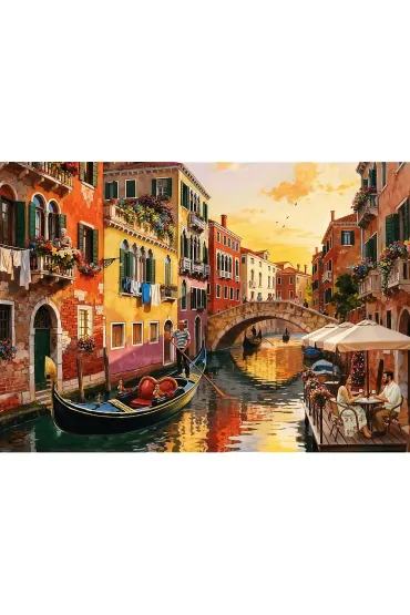Puzzle 500 Wenecja o zachodzie s�o�ca TREFL