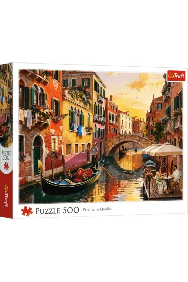 Puzzle 500 Wenecja o zachodzie s�o�ca TREFL