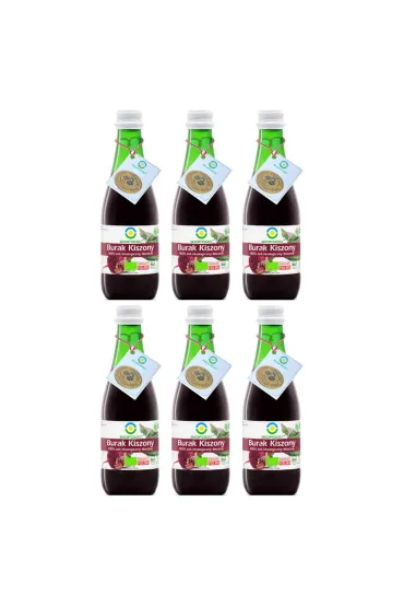 Bio Food Sok z burak�w kiszonych zestaw 6 x 300 ml Bio