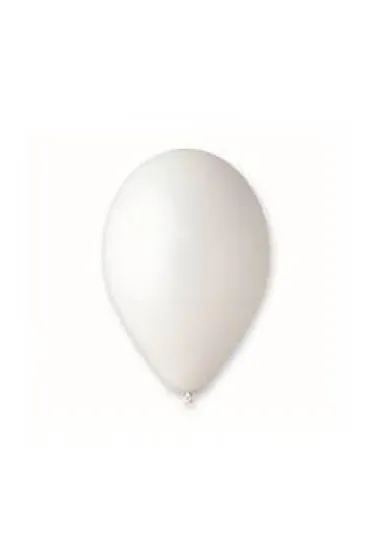 Balony pastelowe bia�e 25cm