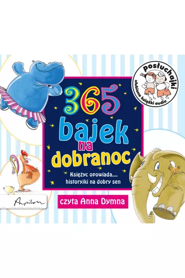 Audiobook 365 bajek na dobranoc. Ksi�yc opowiada historyjki na dobry sen. Pos�uchajki CD