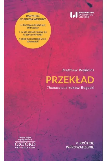 Przek�ad - Matthew Reynolds