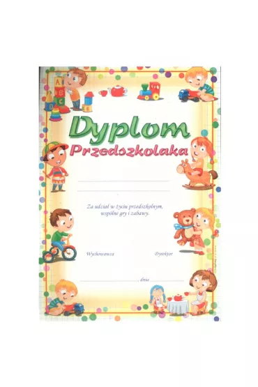 Dyplom Szkolny A4