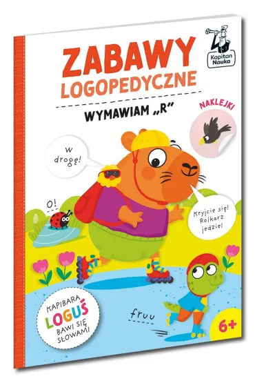 Wymawiam "r". Kapitan Nauka. Zabawy logopedyczne. Kapibara Logu�