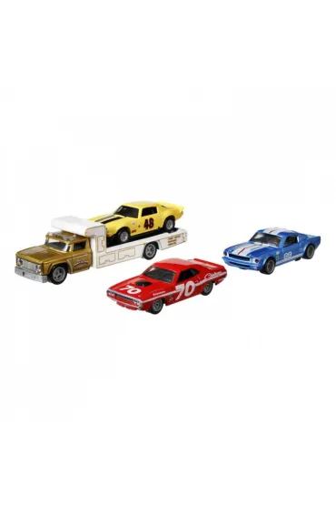 Hot Wheels. Premium Zestaw 3 Rally Legends HKC17 Mattel