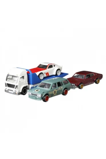 Hot Wheels. Premium Zestaw 3 Rally Legends HKC17 Mattel