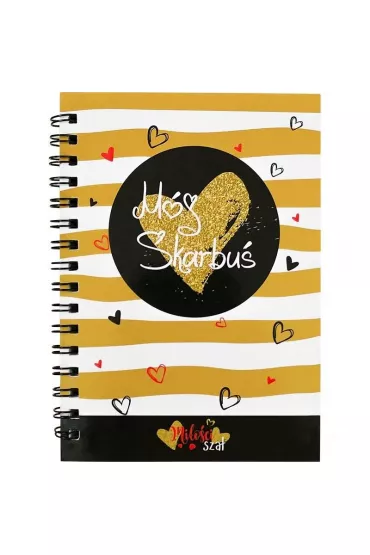 Be-Happy Gifts Notes na sprynie Mj Skarbu