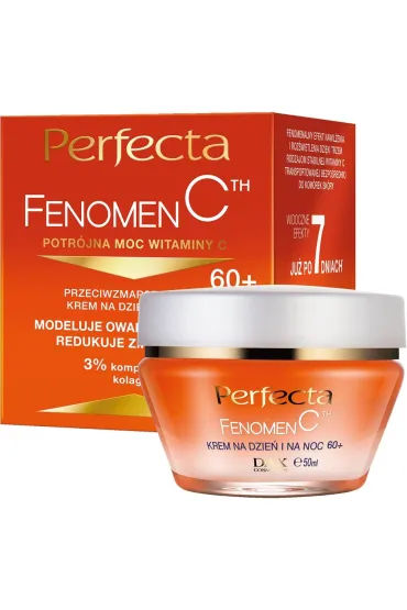 Perfecta Fenomen C przeciwzmarszczkowy krem do twarzy na dzie� i na noc 60+ 50 ml