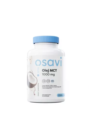 Osavi Olej MCT 1000 mg Suplement diety 120 kaps.