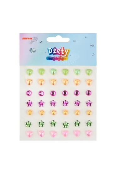 Brewis D�ety samoprzylepne kwiatki serca
