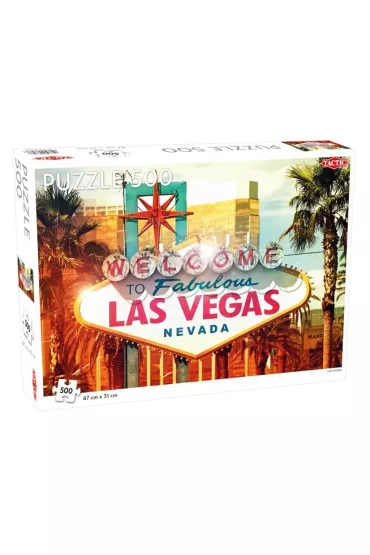 Puzzle 500 el. Welcome to Las Vegas Tactic