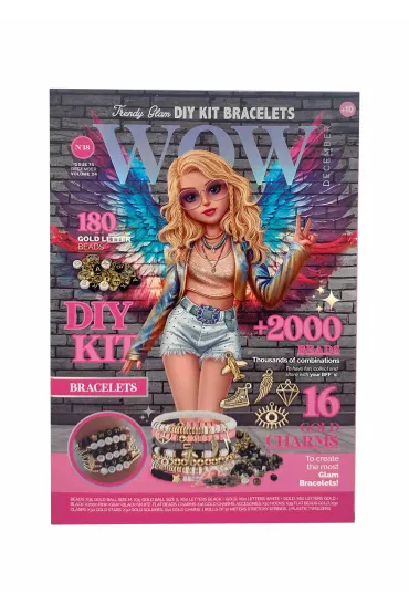 Zestaw do tworzenia bransoletek WOW KIDS EUROSWAN