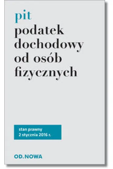 PIT B03 Podatek od os�b fizycznych - Anna Prus