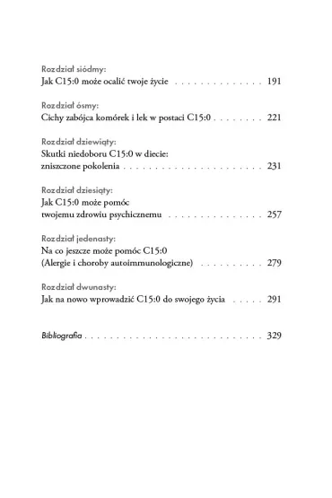 Cz�steczka d�ugowieczno�ci C15:0 - Stephanie  Venn-Watson