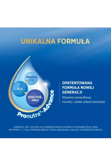 Bebilon 3 Pronutra-Advance Mleko modyfikowane po 1. roku �ycia o smaku waniliowym 1100 g