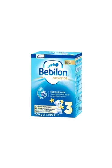 Bebilon 3 Pronutra-Advance Mleko modyfikowane po 1. roku �ycia o smaku waniliowym 1100 g