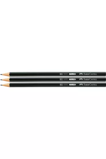 Zestaw exam 3 o��wki 1111 hb + gumka dust free + temper�wka blister faber-castell