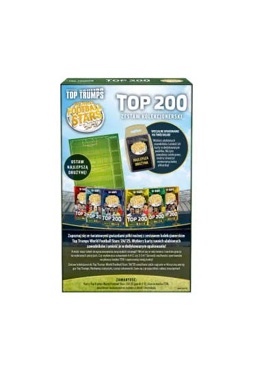 Top Trumps World Football Stars Zestaw kolekcjo...