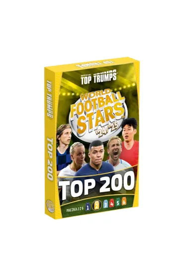 Top Trumps World Football Stars Zestaw kolekcjo...