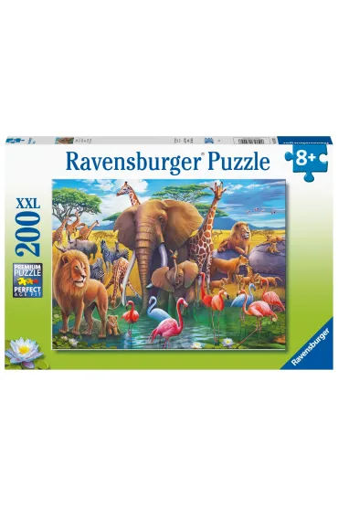 Puzzle 200 el. Dzikie zwierz�ta Ravensburger