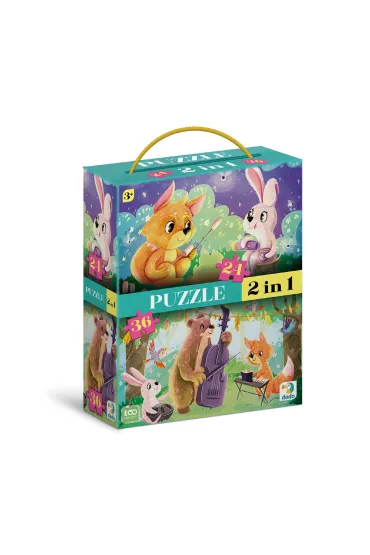Puzzle 2w1 (24+36 el.) Letnie Wieczory Dodo