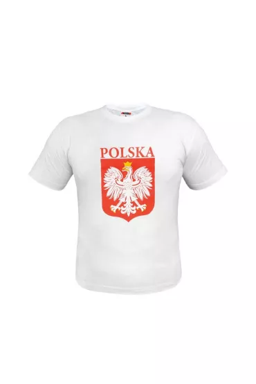 Koszulka z nadrukiem bia�a M