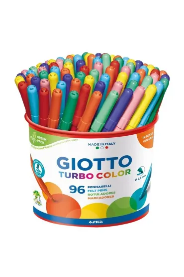 Flamastry Turbo Color 96 kolor�w GIOTTO