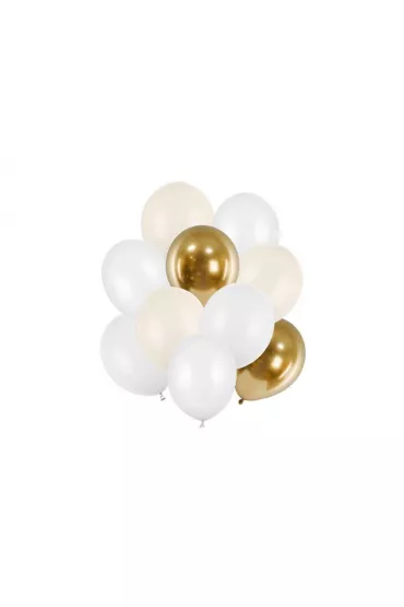 PartyDeco Zestaw balon�w lateksowych mix 10 szt.