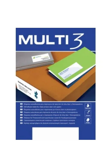 Pbs Etykiety uniwersalne Multi3 A4 199,6x289,1