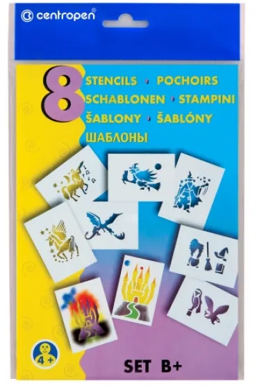 Centropen Szablony B+stencils 9996