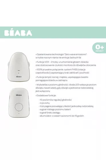 Beaba Niania elektroniczna audio Simply Zen