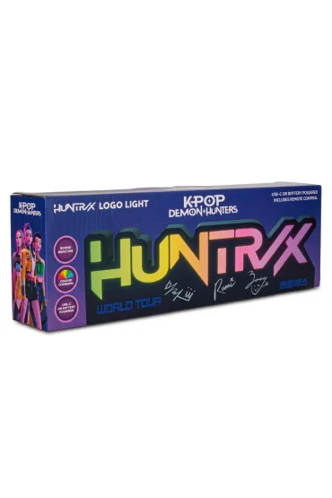 Lampka Multikolor K-POP Demon Hunters z logo Huntrix KD722205