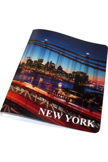 Panta Plast Segregator A4 PP z nadrukiem New York