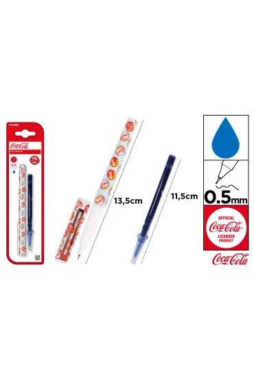 Mp Main Paper Cienkopis z wk�adem wymiennym Coca-Cola 0.5mm