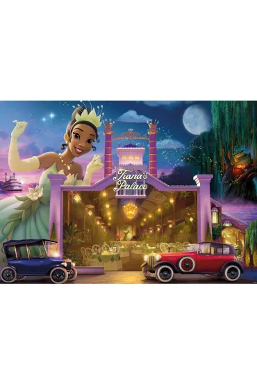 Puzzle 1000 el. Zamki Disneya Tiana Ravensburger