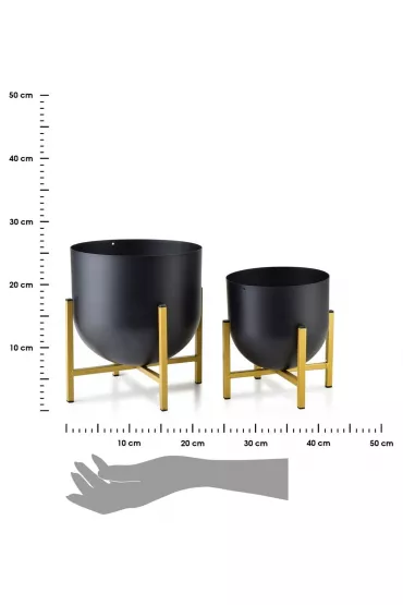 Mondex Komplet osonek Swen Boule Gold Black