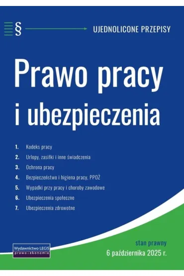 Prawo pracy i ubezpieczenia - 6.10.2025