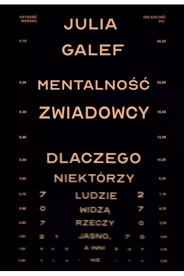 Mentalno zwiadowcy. Dlaczego niektrzy ludzie widz rzeczy jasno, a inni nie - Julia Galef