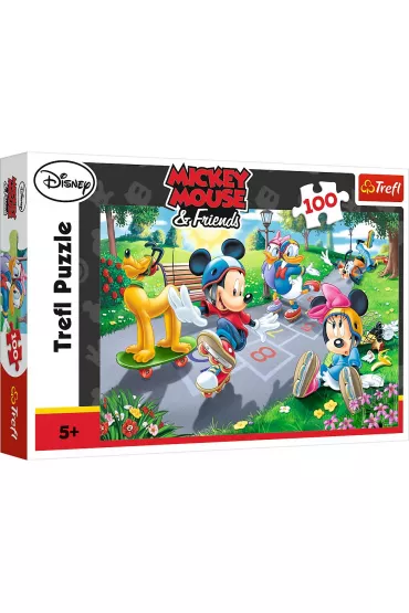 Puzzle 100 Na rolkach Trefl
