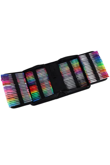 D�ugopisy �elowe kolorowe w etui + 100 wk�ad�w 100 szt.